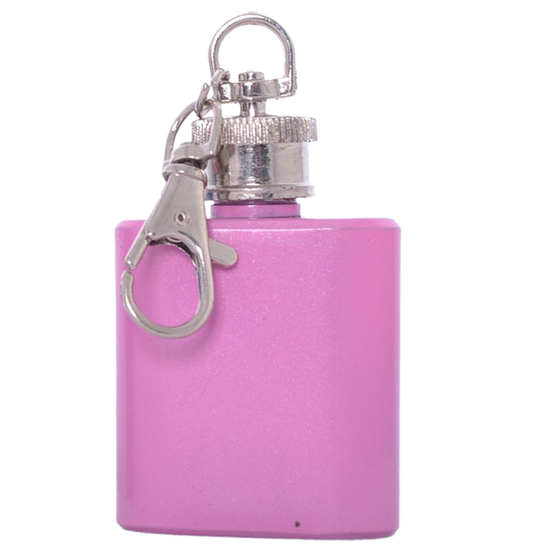 Flașă din oțel inoxidabil 304, mini 1 oz, flacon plat pentru vin, portabil pentru exterior