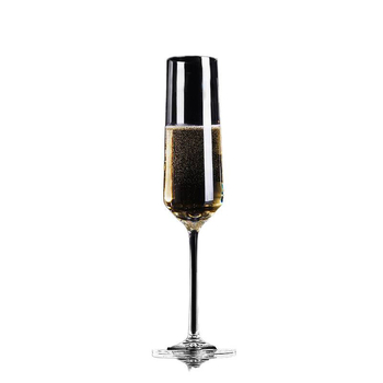 Pahar din cristal fără plumb pentru vin și șampanie, suflat, cu tulpină