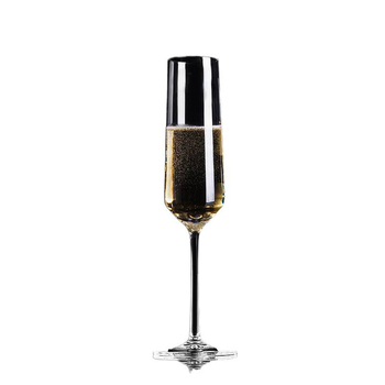 Pahar din cristal fără plumb pentru vin și șampanie, suflat, cu tulpină
