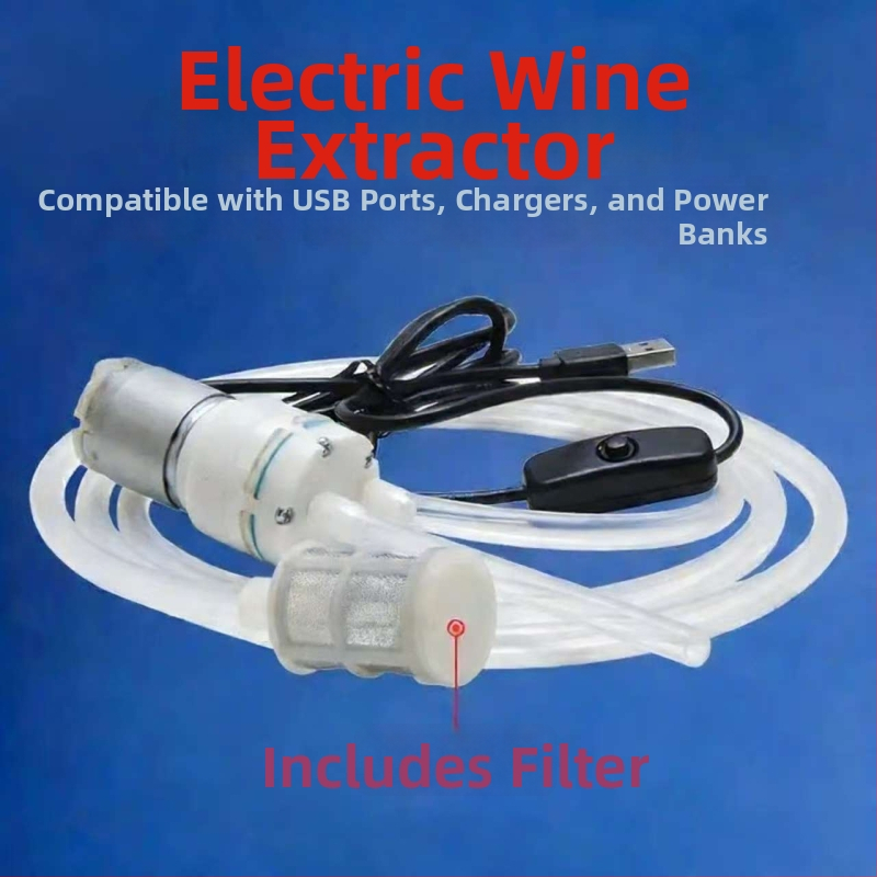 Elektrická vodná pumpa, dávkovač vína, dávkovač pitnej vody, malý motor, mikro pumpa, domáca pumpa, extraktor vína, sacie zariadenie
