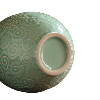 Sticlă ceramică goală pentru băuturi spirtoase, decorativă, sigilată, de înaltă calitate, capacitate 0,5 kg, personalizabilă