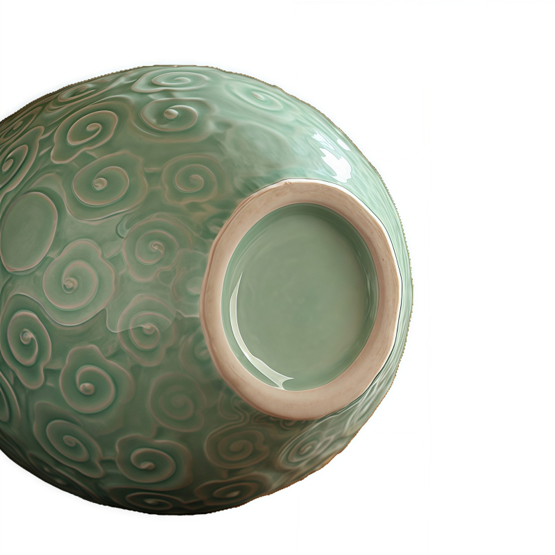 Sticlă ceramică goală pentru băuturi spirtoase, decorativă, sigilată, de înaltă calitate, capacitate 0,5 kg, personalizabilă
