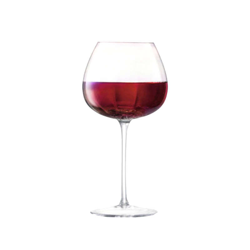 Pahar de vin roșu cu textură de dovleac, stil european, cristal, pentru uz casnic, design premium