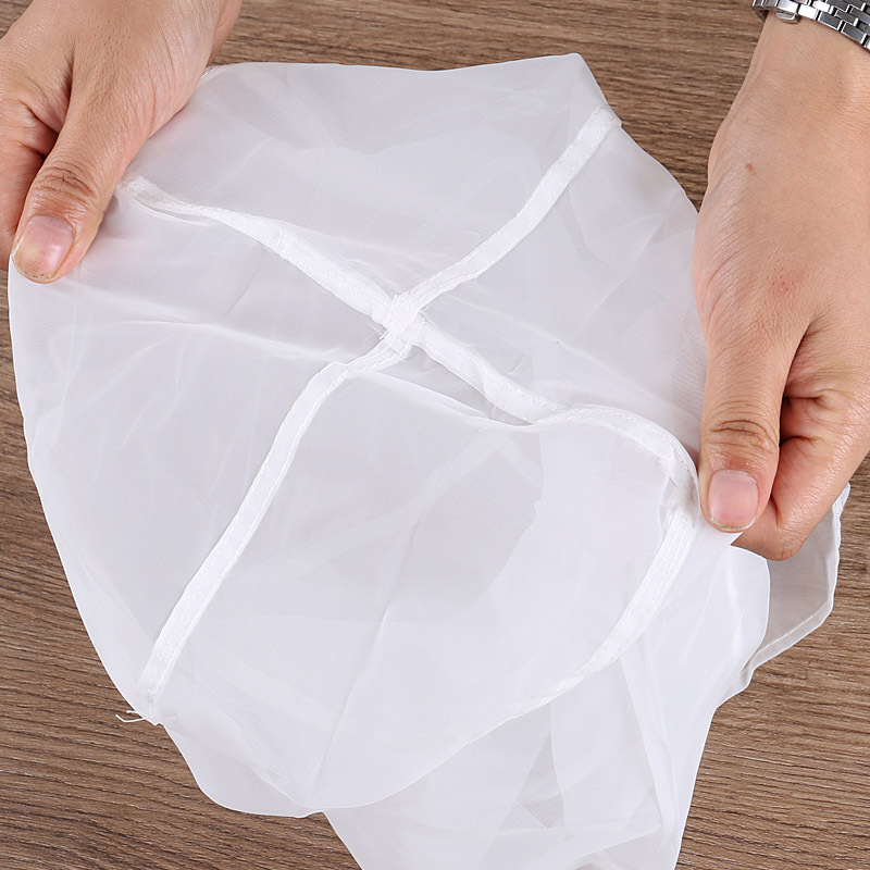 Sac filtrant mare din nylon pentru lapte de soia și mașina de tofu — plasă ultrafină, rezistentă la temperaturi înalte