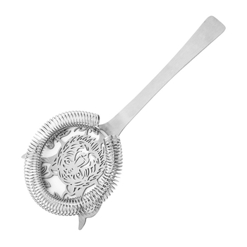Instrument de bar pentru filtrarea gheții, cap tigru, oțel inoxidabil 304, pentru cocktailuri