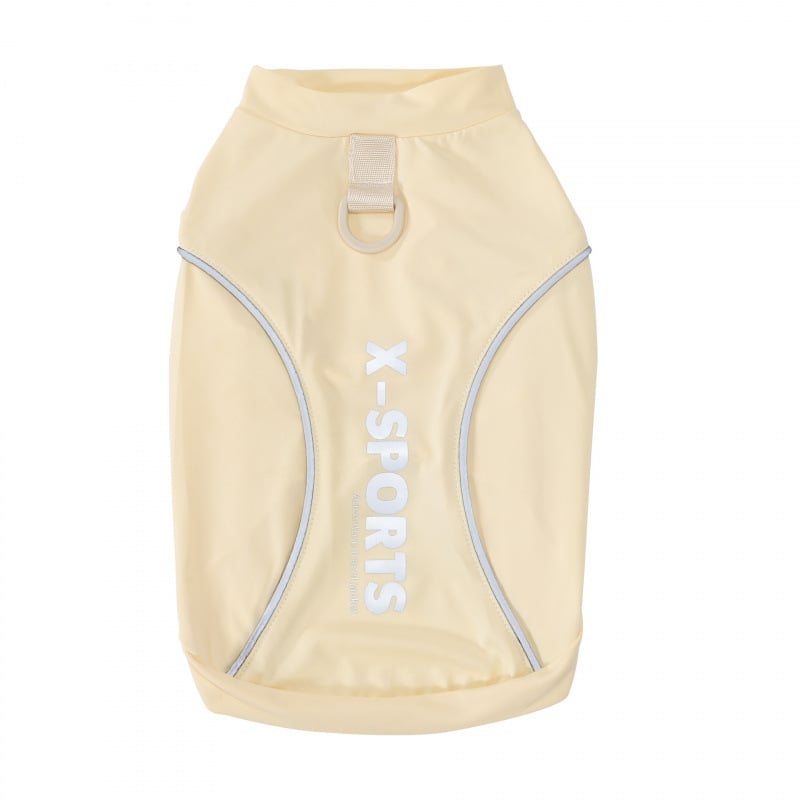 Reflektivna majica za male pse, svijetli u mraku, sportski stil, proljeće-ljeto