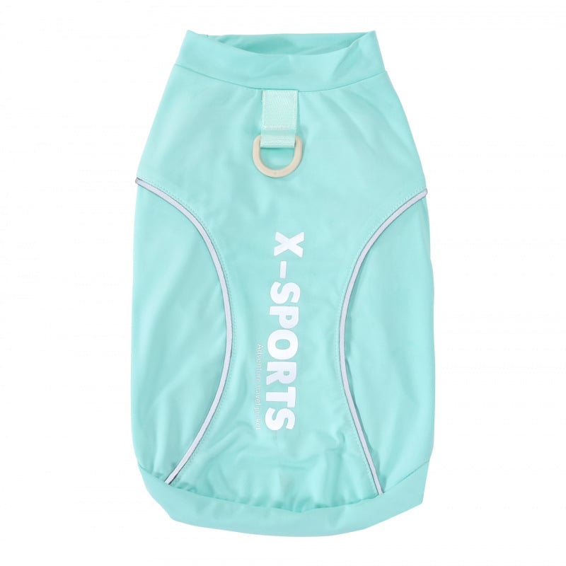 Reflektivna majica za male pse, svijetli u mraku, sportski stil, proljeće-ljeto