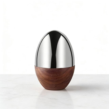 Inspirație nordică: set de furculițe pentru fructe din oțel inoxidabil – bețișoare de cocktail cu formă de ou, design modern minimalist