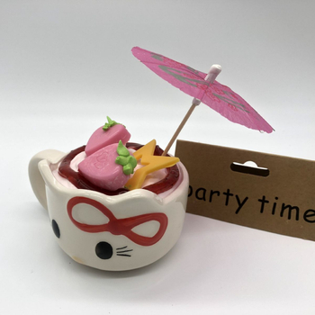 Mini umbrele de hârtie pentru cocktailuri, bețișoare pentru fructe și decor de petrecere