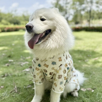 Ljetni mrežasti kaput za kućne ljubimce — lagani zaštitni kaput za Samoyed, Golden Retriever i Labrador