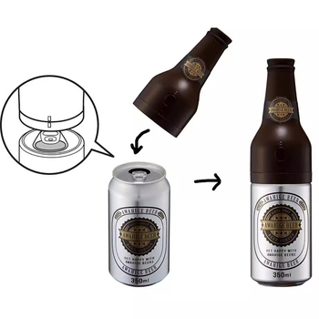 Aeraator ultrasonic pentru bere la conservă și alte accesorii de bar