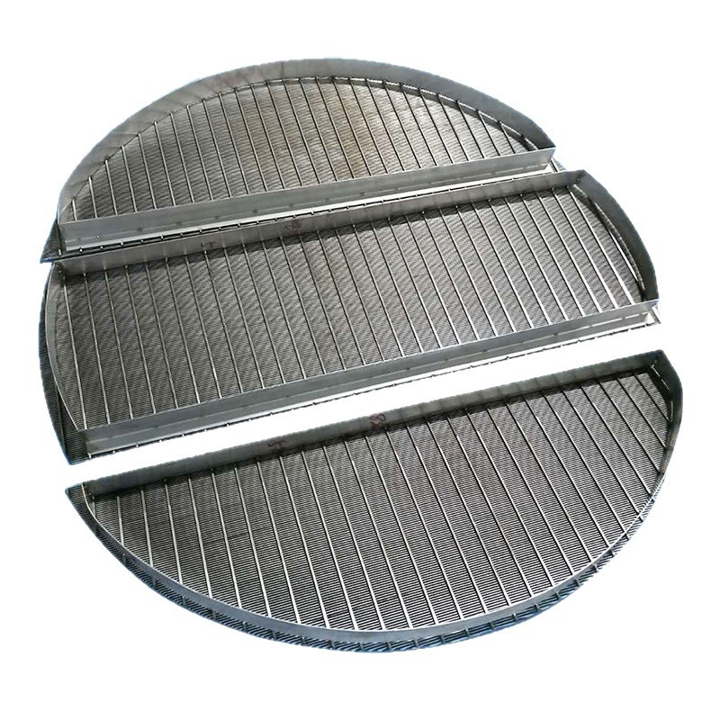 Placă de filtrare pentru bere cu benzi din oțel inoxidabil cu caneluri – Johnson plasă din oțel inoxidabil cu caneluri
