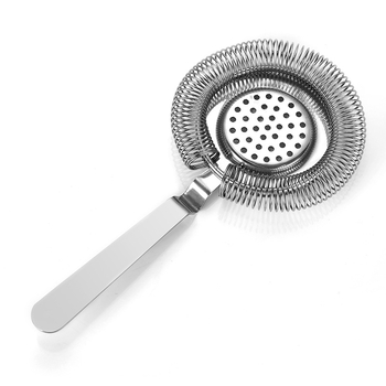 Filtru de gheață din oțel inoxidabil 304 pentru bar, cocktailuri și strecurător pentru shaker