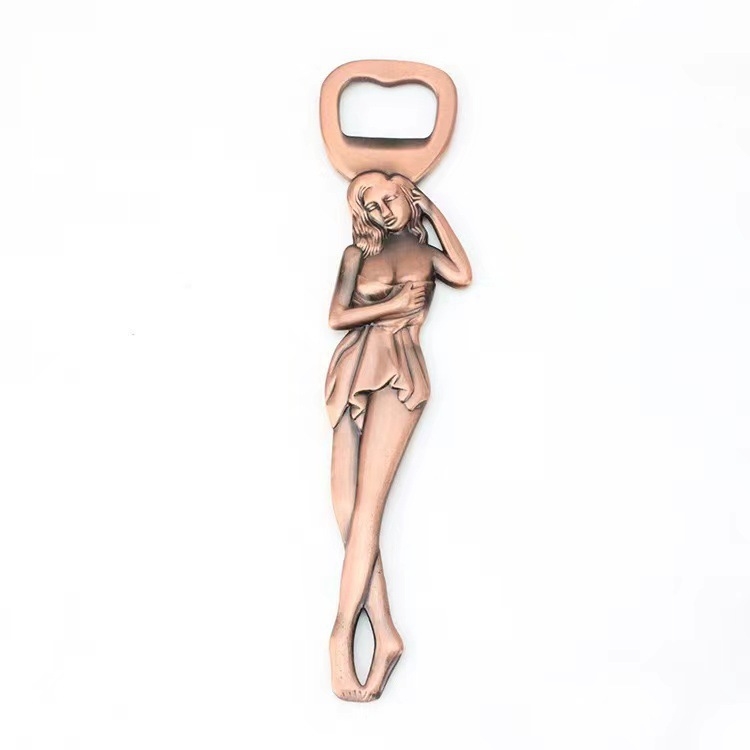 Wow Frumusețe Retro Deschizător de Sticle, Personalizat Creativ din oțel Deschizător de Bere, Deschizător Decorativ pentru Sticle, Deschizător Sexy pentru Capace