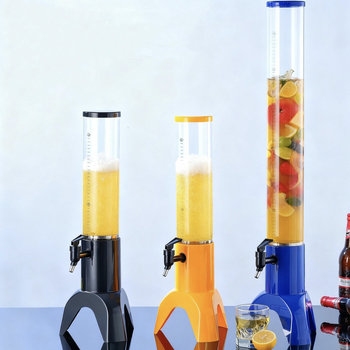Dispenser comercial de bere, turn de 3L, pentru băuturi și cocktailuri