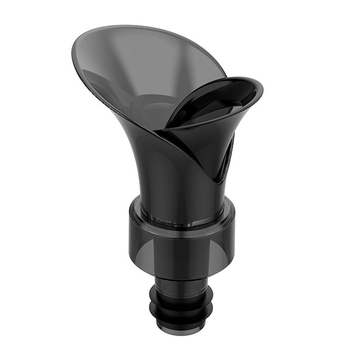 Stopper de vin cu formă de petală, dop vid pentru conservare și turnător de vin, decantator 2-in-1 pentru turnare rapidă.