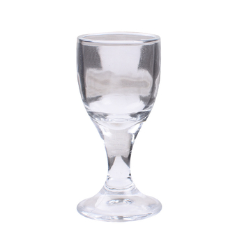 Set de 6 pahare mici din sticlă pentru băuturi spirtoase, capacitate 1–100 ml, design minimalist modern