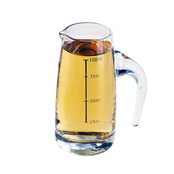 Decantor din cristal pentru băuturi, cu scară de măsurare, pentru uz casnic, hoteluri și restaurante