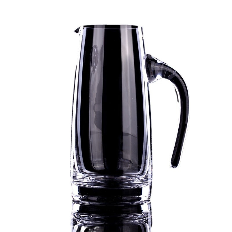 Dispenser de vin Baer din cristal, fabricat manual cu scară de măsurare