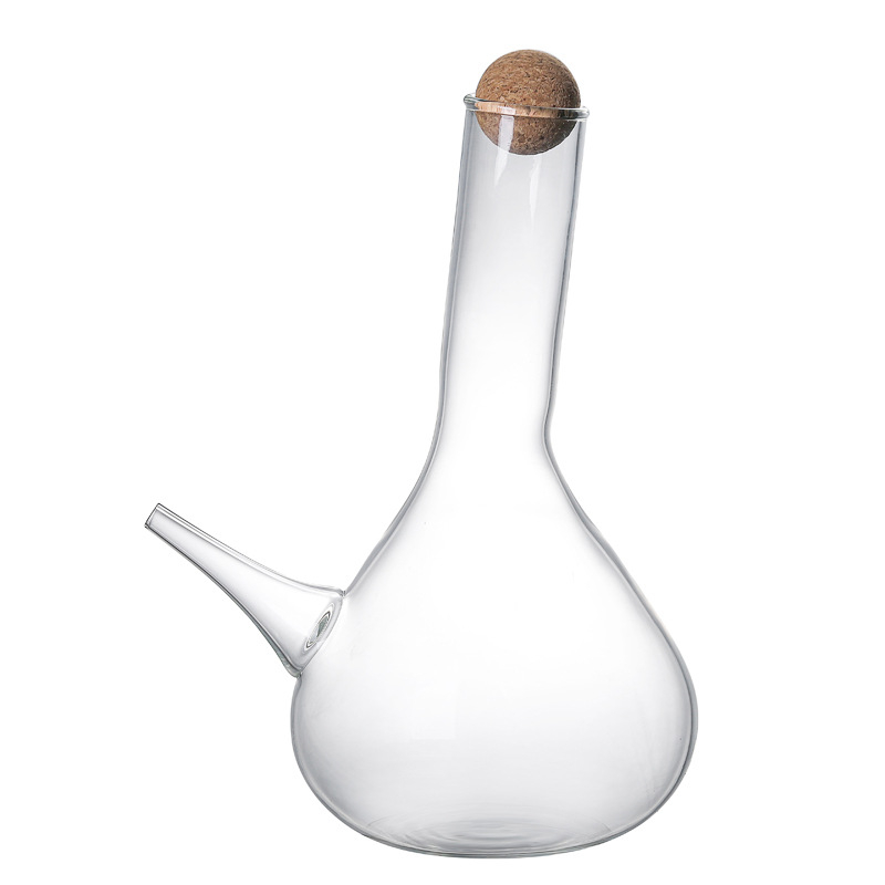 Decantor din sticlă borosilicat, stil nordic, pentru uz casnic, capacitate 1000 ml sau mai mult