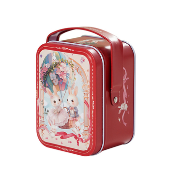 Cutie din tablă de tină pentru bomboane de nuntă, amintire festivă, personalizabilă