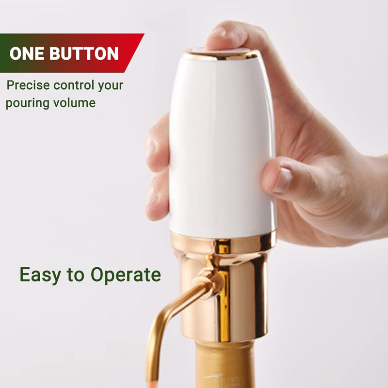 Aeratator electric pentru vin cu USB