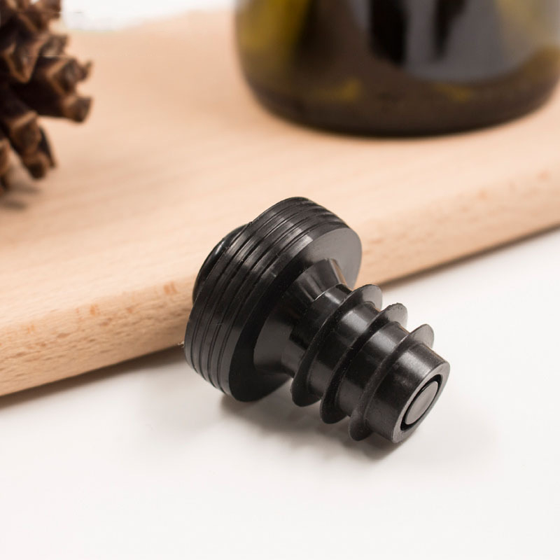 Dop din silicon pentru sticla de vin, vid pentru conservarea prospețimii