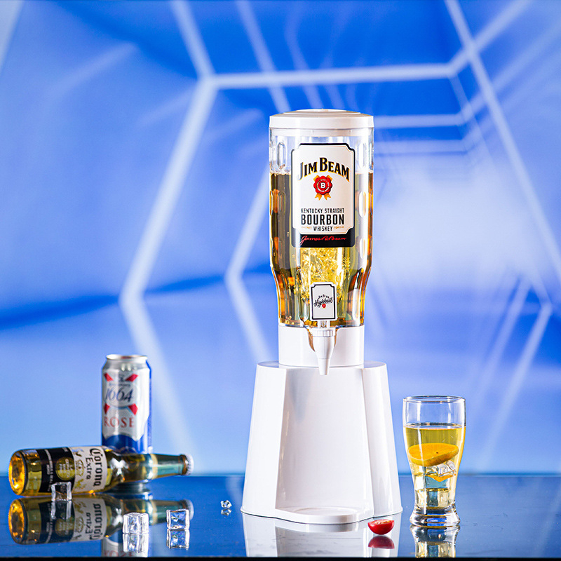 Dispenser de băuturi cu robinet, 2L, pentru vin ice wine și bere la halbă, capacitate mare, uz casnic