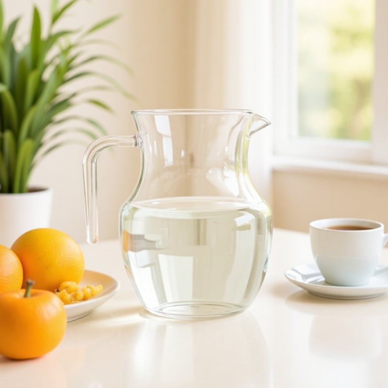 Decantor din plastic pentru vin, cu componente acrilice, capacitate 401–500 ml