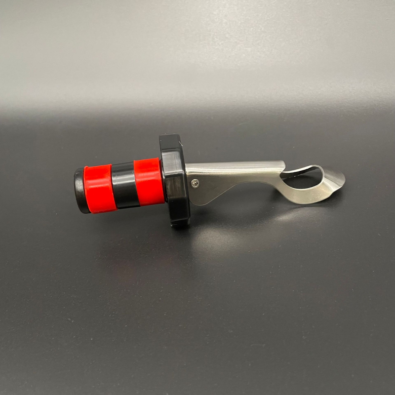 Dop din plastic creativ pentru vin, dop pentru sticla de ulei și deschizător multifuncțional din oțel inoxidabil