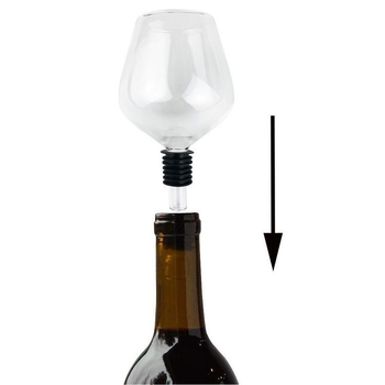 Decantor din sticlă rezistentă la temperatură, cu design plug-in, pentru uz casnic, pentru vin roșu