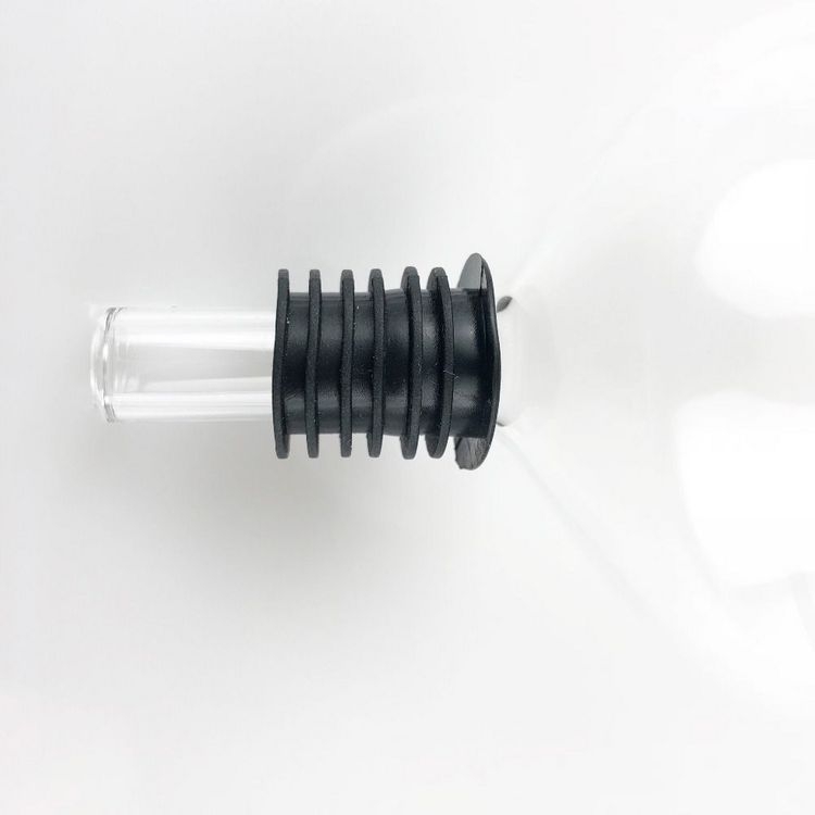 Decantor din sticlă rezistentă la temperatură, cu design plug-in, pentru uz casnic, pentru vin roșu