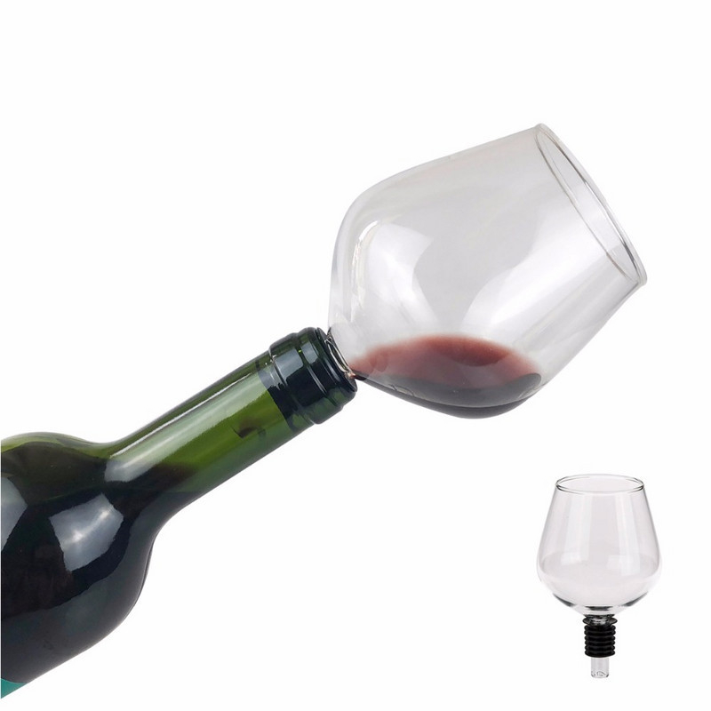 Decantor din sticlă rezistentă la temperatură, cu design plug-in, pentru uz casnic, pentru vin roșu