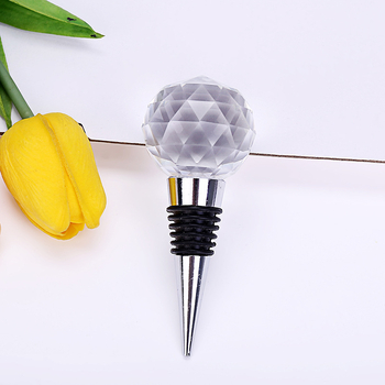 LUTIANNENG Dop pentru sticlă în formă de lebădă din cristal diamant, sigilare proaspătă, decor de casă creativ