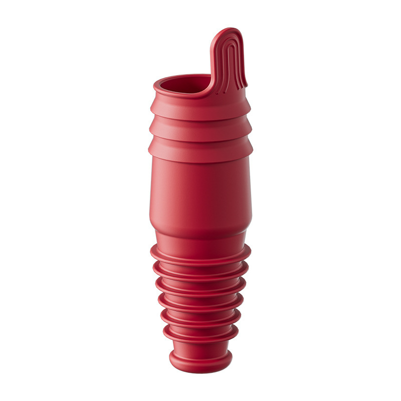 Stopper din silicon pentru vin, dop universal pentru șampanie, design simplu, păstrează prospețimea și previne scurgerile