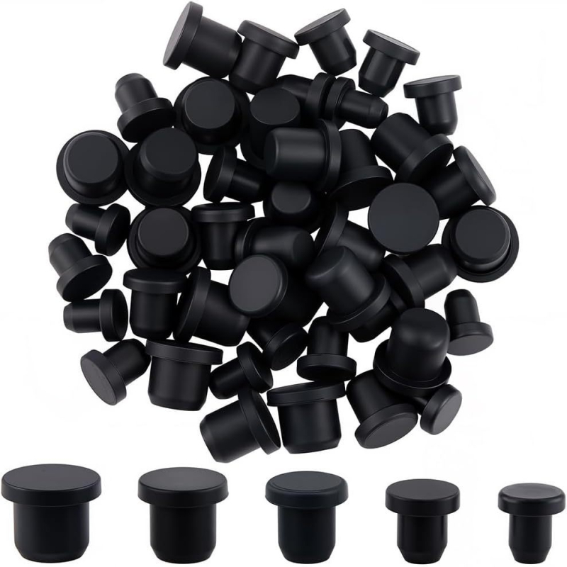 50 bucăți dopuri din silicon pentru găuri de 5–9.3 mm, pentru sticle – WT03