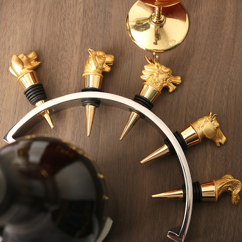 Dop metalic pentru sticla de vin cu Dragonul zodiacal – personalizat, de înaltă calitate