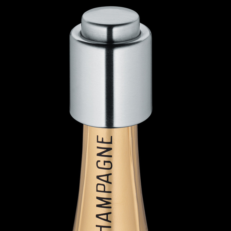 În stoc: dop pentru sticlă de vin din oțel inoxidabil, dop de șampanie