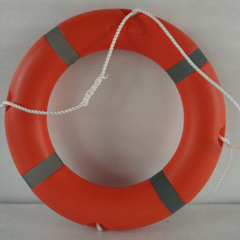 Spašavajući prsten za more, model 5556, za odrasle i djecu, čvrsta polietilenska/poliuretanska jezgra, 2,5 kg