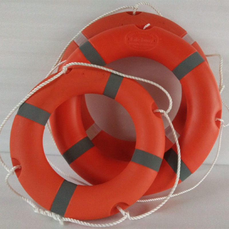 Spašavajući prsten za more, model 5556, za odrasle i djecu, čvrsta polietilenska/poliuretanska jezgra, 2,5 kg