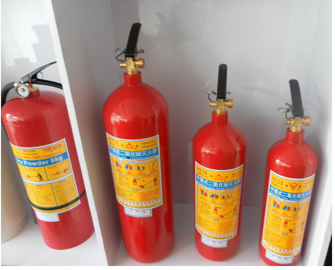 Ručni CO2 vatrogasni aparat set, 2 komada (3 kg i 5 kg), oprema sa suhim ledom