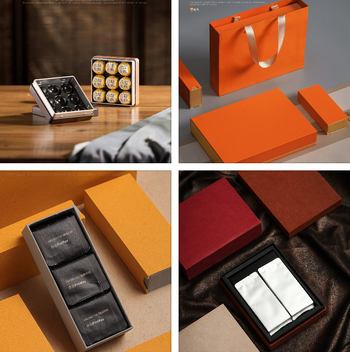 Set de ceai cadou cu recipient din metal gol: Da Hong Pao, Tieguanyin, Ceai de rocă cu scorțișoară, Jin Jun Mei – recipient metalic personalizabil
