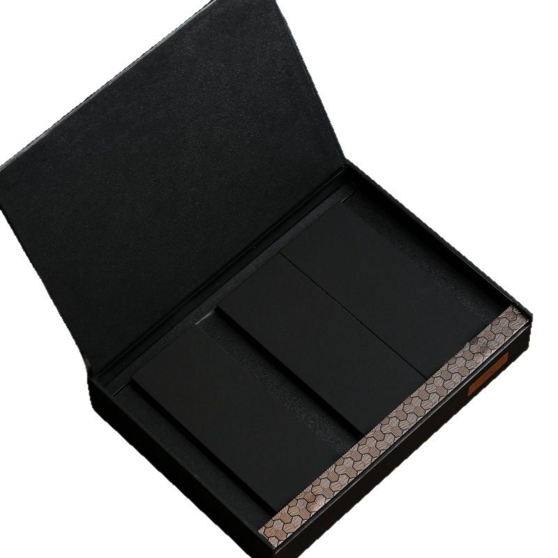 Set de ceai cadou cu recipient din metal gol: Da Hong Pao, Tieguanyin, Ceai de rocă cu scorțișoară, Jin Jun Mei – recipient metalic personalizabil