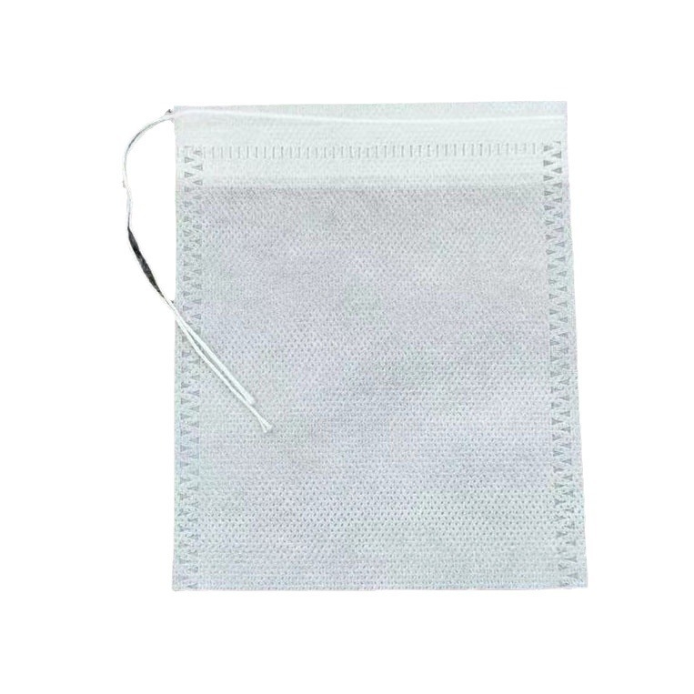 Pungă cu șnur 12×14 cm, din material nețesut, de unică folosință pentru ceai și condimente, pungă pentru fierbere/infuzie plante medicinale