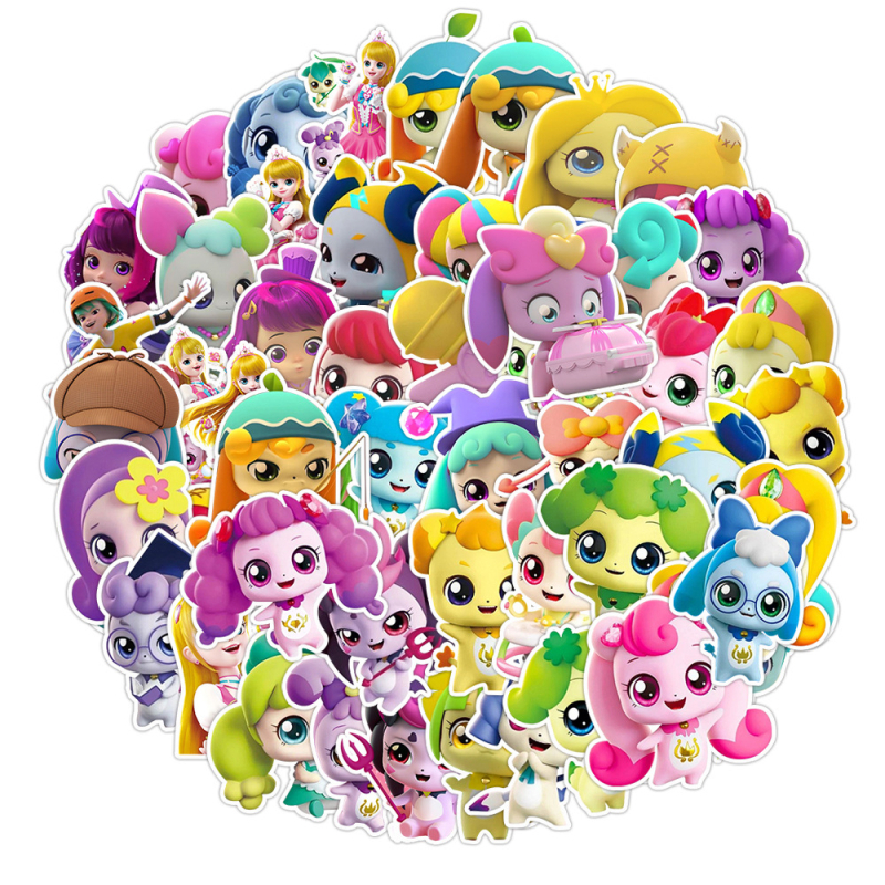 50 de autocolante noi drăguțe pentru sticle de apă, bagaje, rechizite, calculatoare, vehicule electrice, skateboarduri și jucării pentru copii