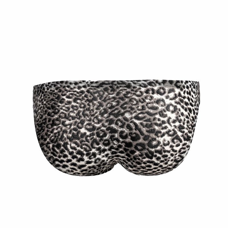 Muške gaćice s leopard uzorkom, mrežaste, prozračne