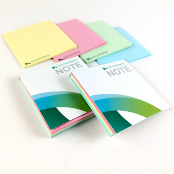 Bloc de notițe desenat personalizat, forme speciale, 7,5 cm, notițe cu logo