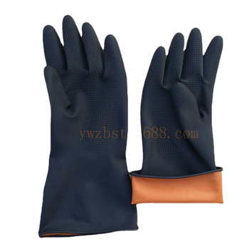 Industrijske latex rukavice otporne na kiseline i baze, protuklizne