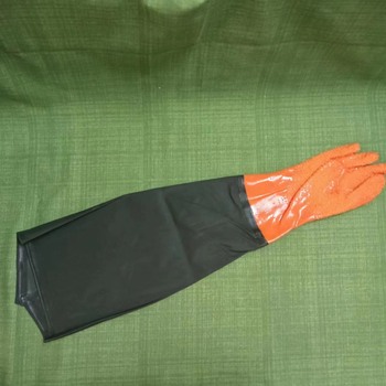 Proširene PVC rukavice otporne na ulje sa manžetama, matirane vodootporne, protuklizne, otporne na kiseline i baze, gumene rukavice za ribolov