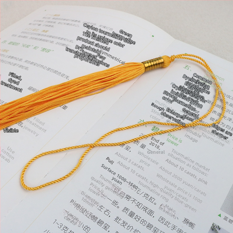 Ciucure lucrat manual pentru șapcă de absolvire, potrivit pentru doctorat și masterat
